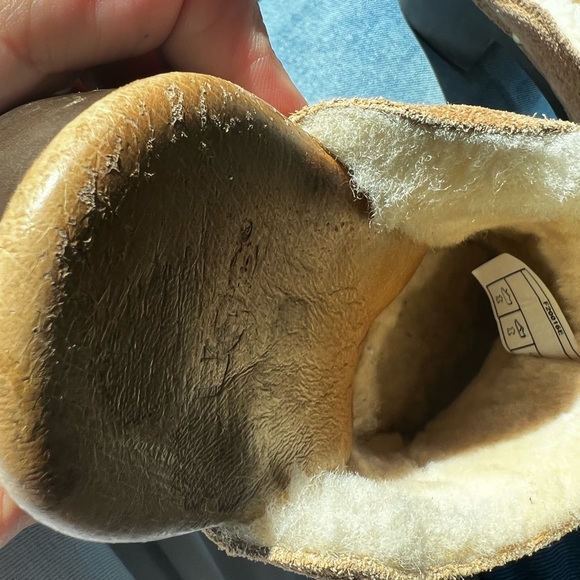 Ugg Sz 8 kassi sherpa lined platform clog - Picture 4 of 4